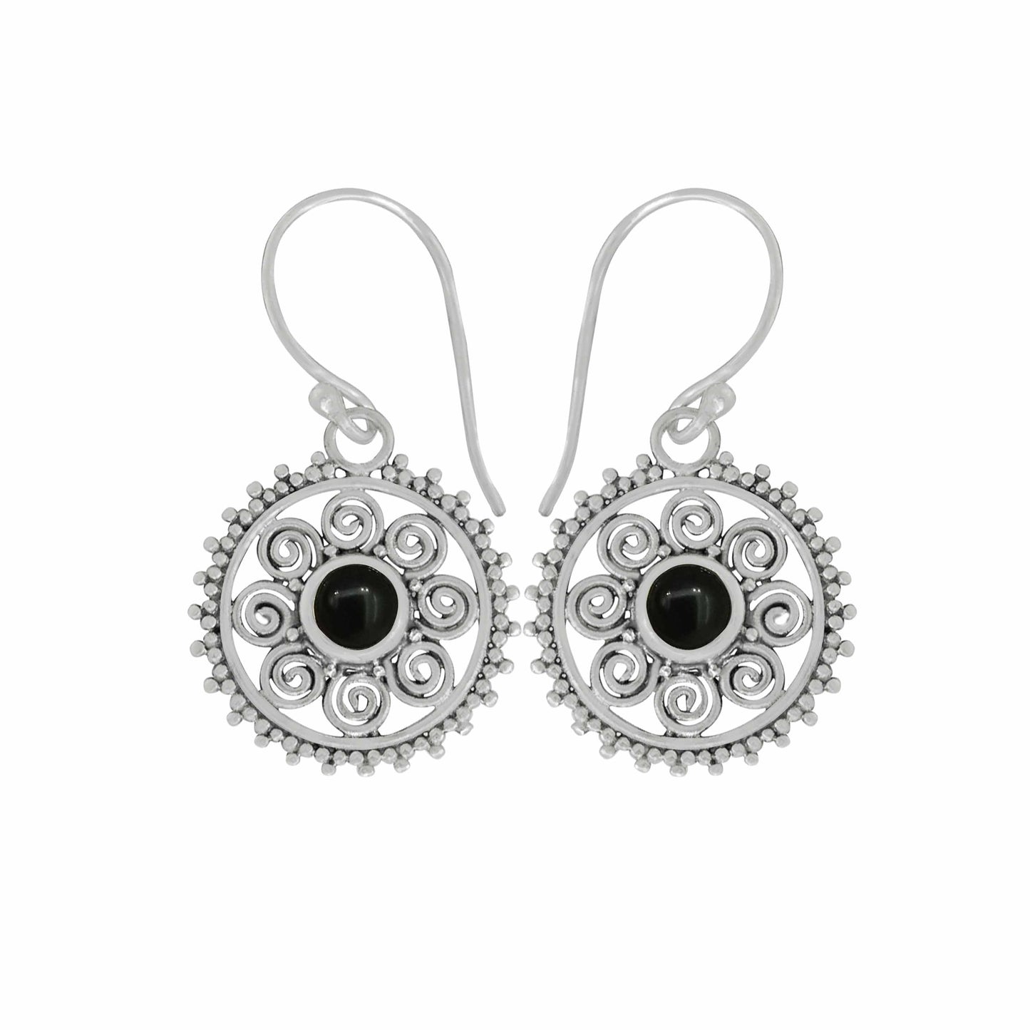 EARRING SER0413S_ONYX #11/B16