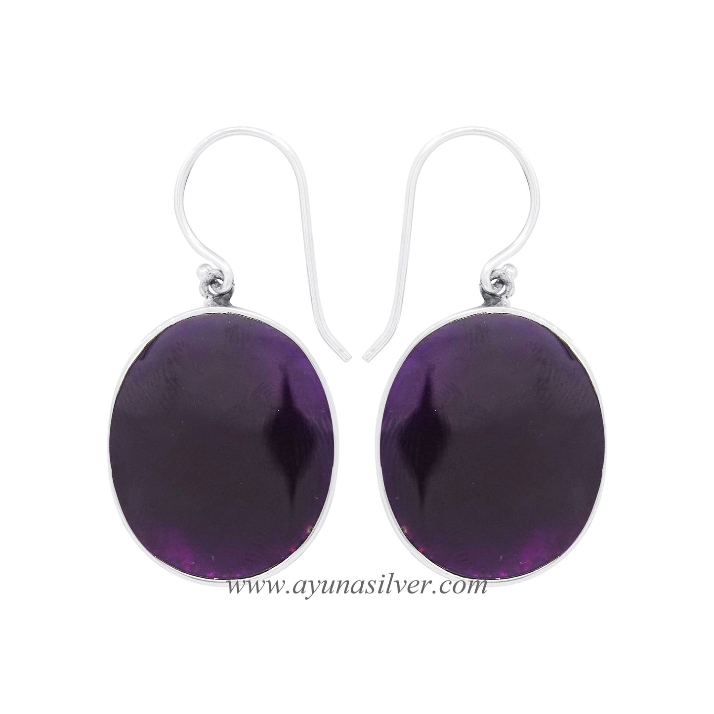 EARRING SER0868S_RS Purple