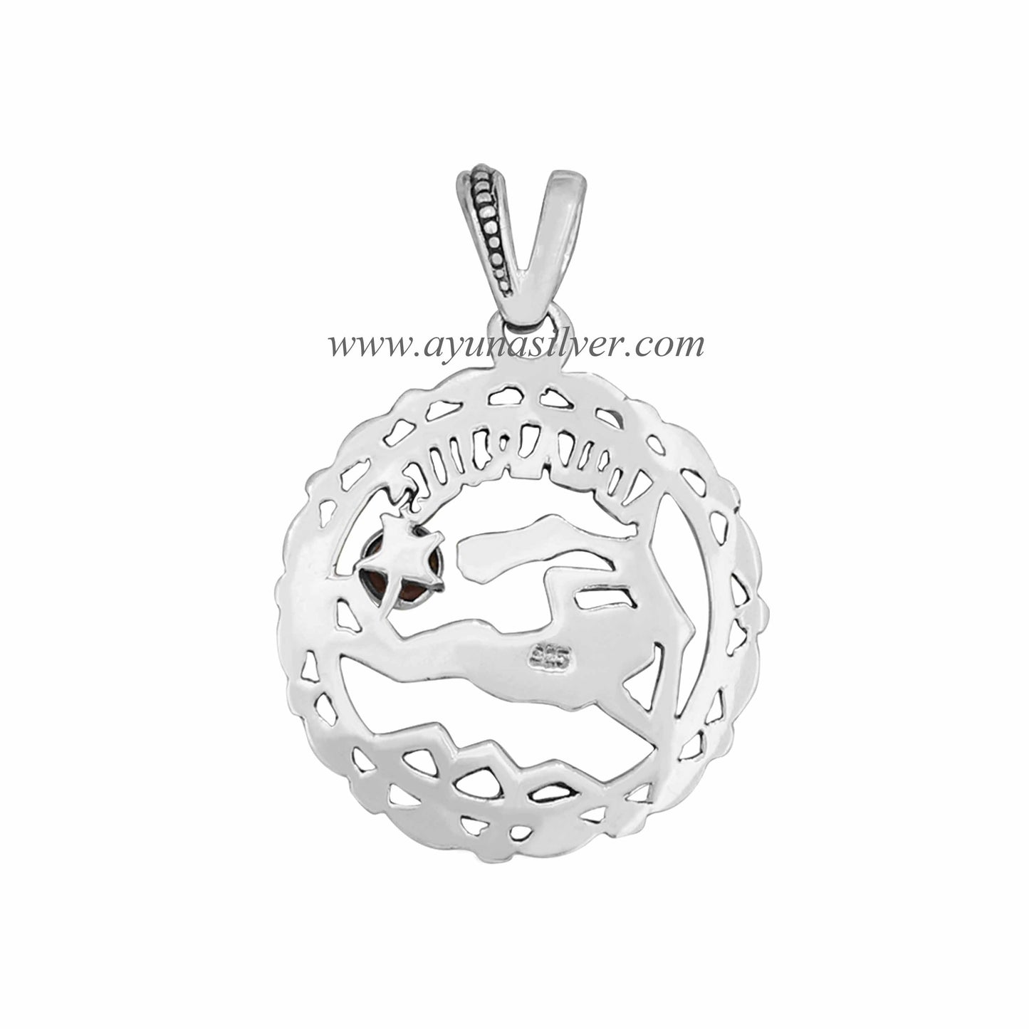 PENDANT SPDO1029A_Garnet