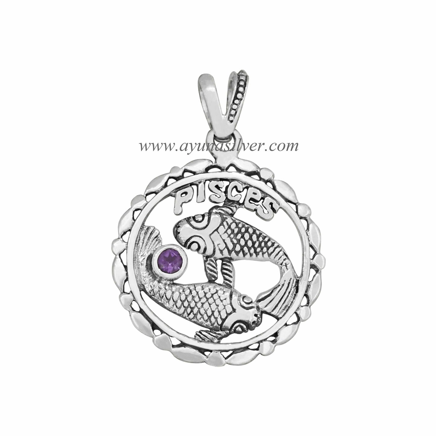 PENDANT SPDO1029B_Amethyst