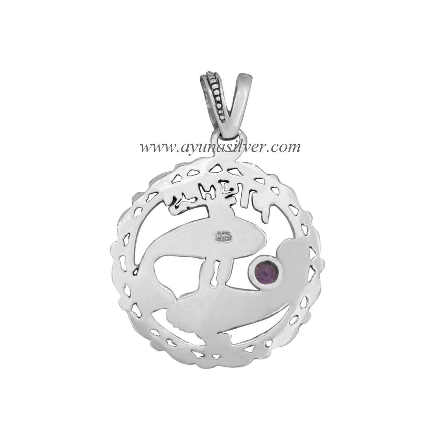 PENDANT SPDO1029B_Amethyst