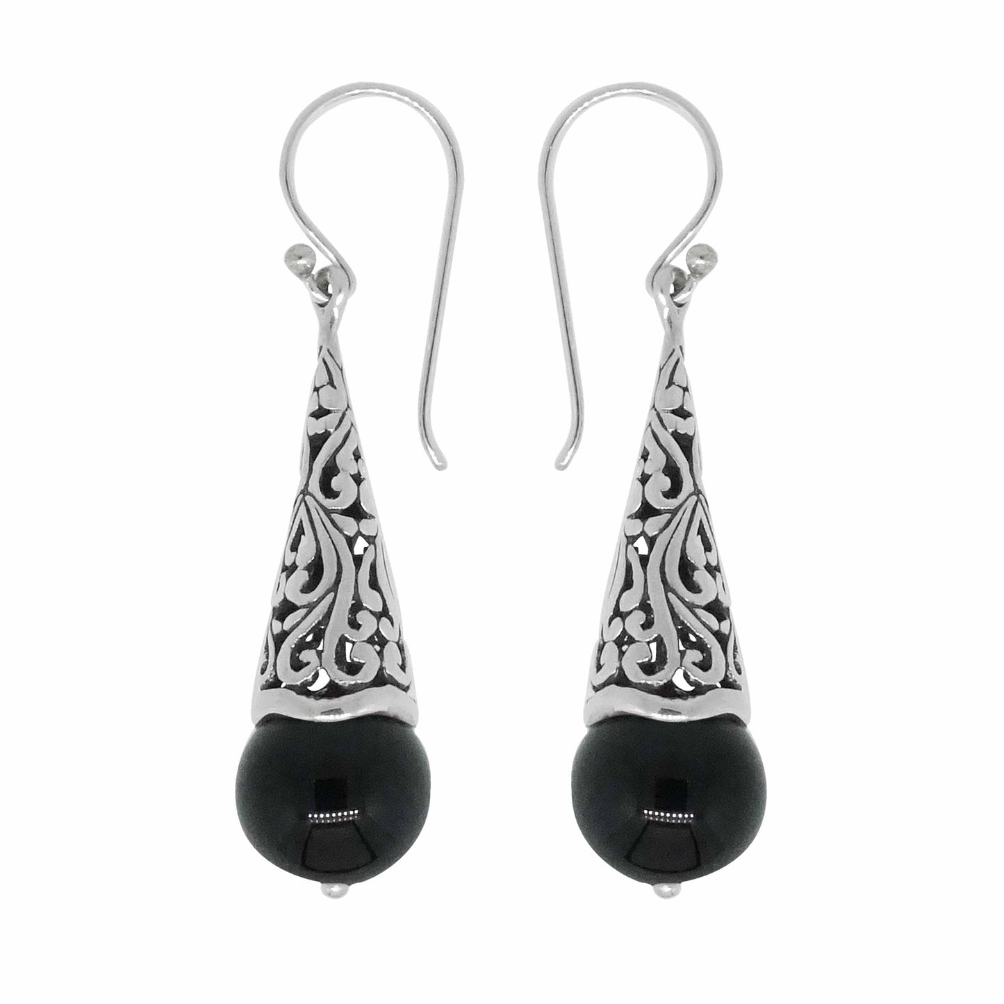 EARRING SER0959_ONYX