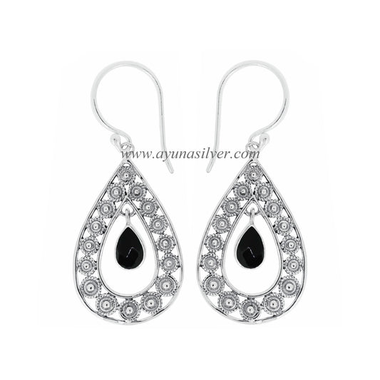 EARRING SER0360_ONYX