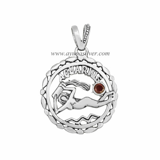PENDANT SPDO1029A_Garnet