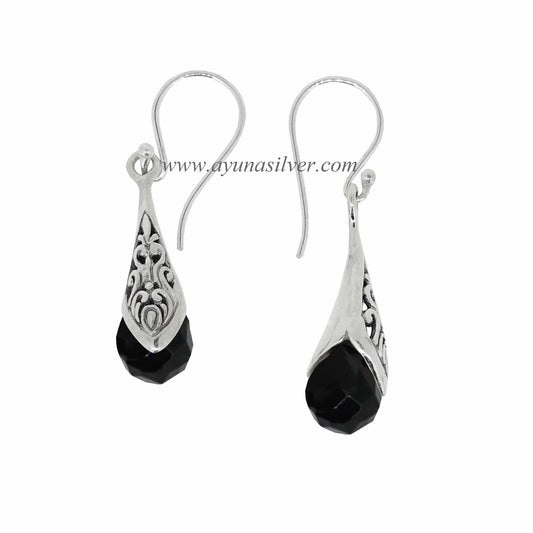 EARRING SER0851_ONYX