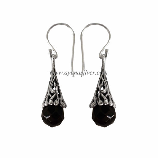 EARRING SER0852_ONYX