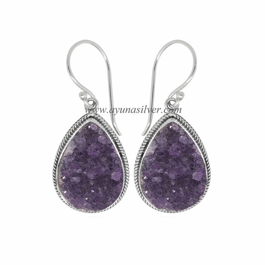 EARRING SER0932_DRUZY_AM