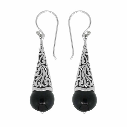 EARRING SER0959_ONYX